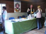 le stand du Cercle G&eacute;n&eacute;alogique de Savoie