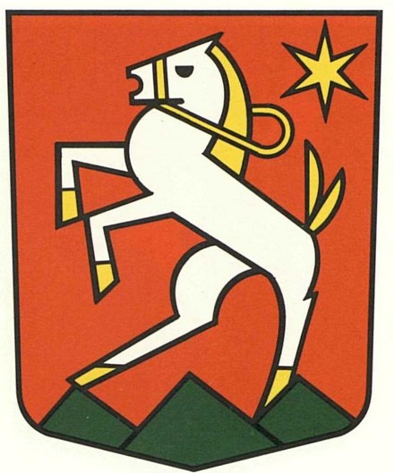 De gueules au cheval cabré d
